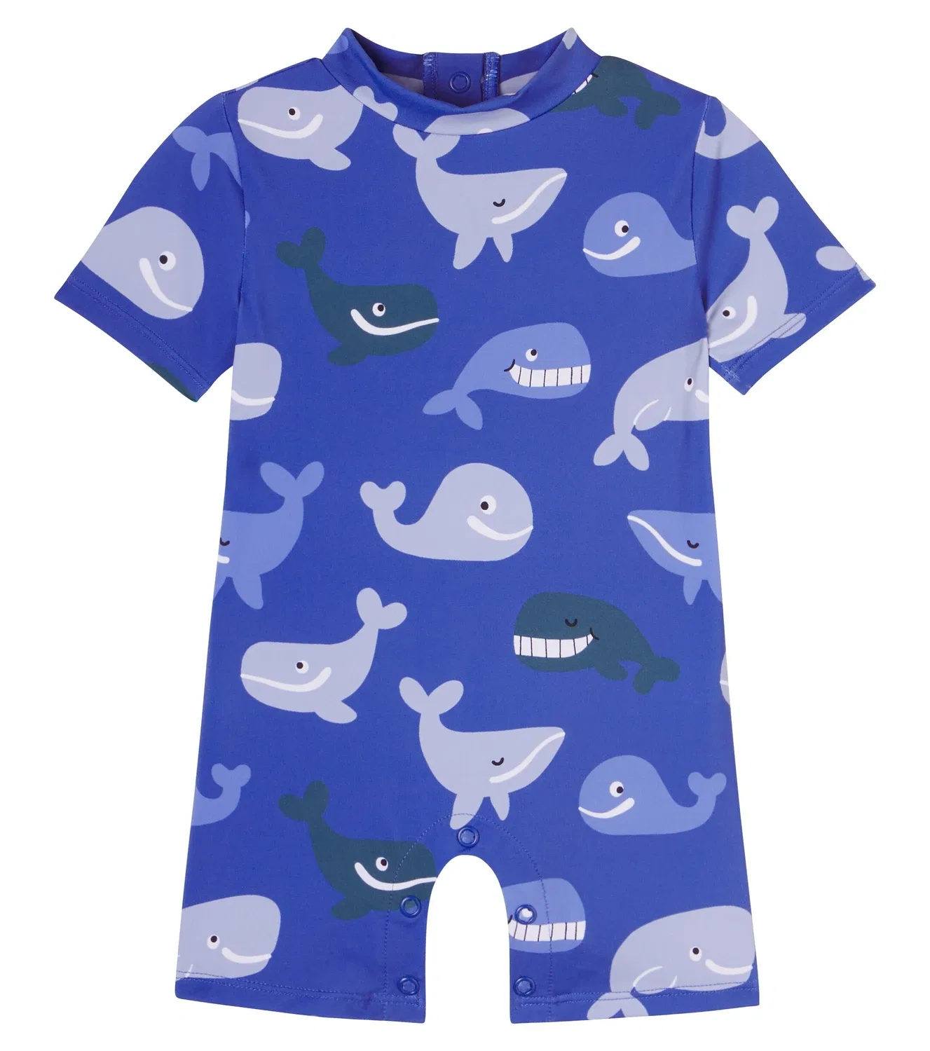 Купальник-рашгард с принтом Stella Mccartney Kids, синий