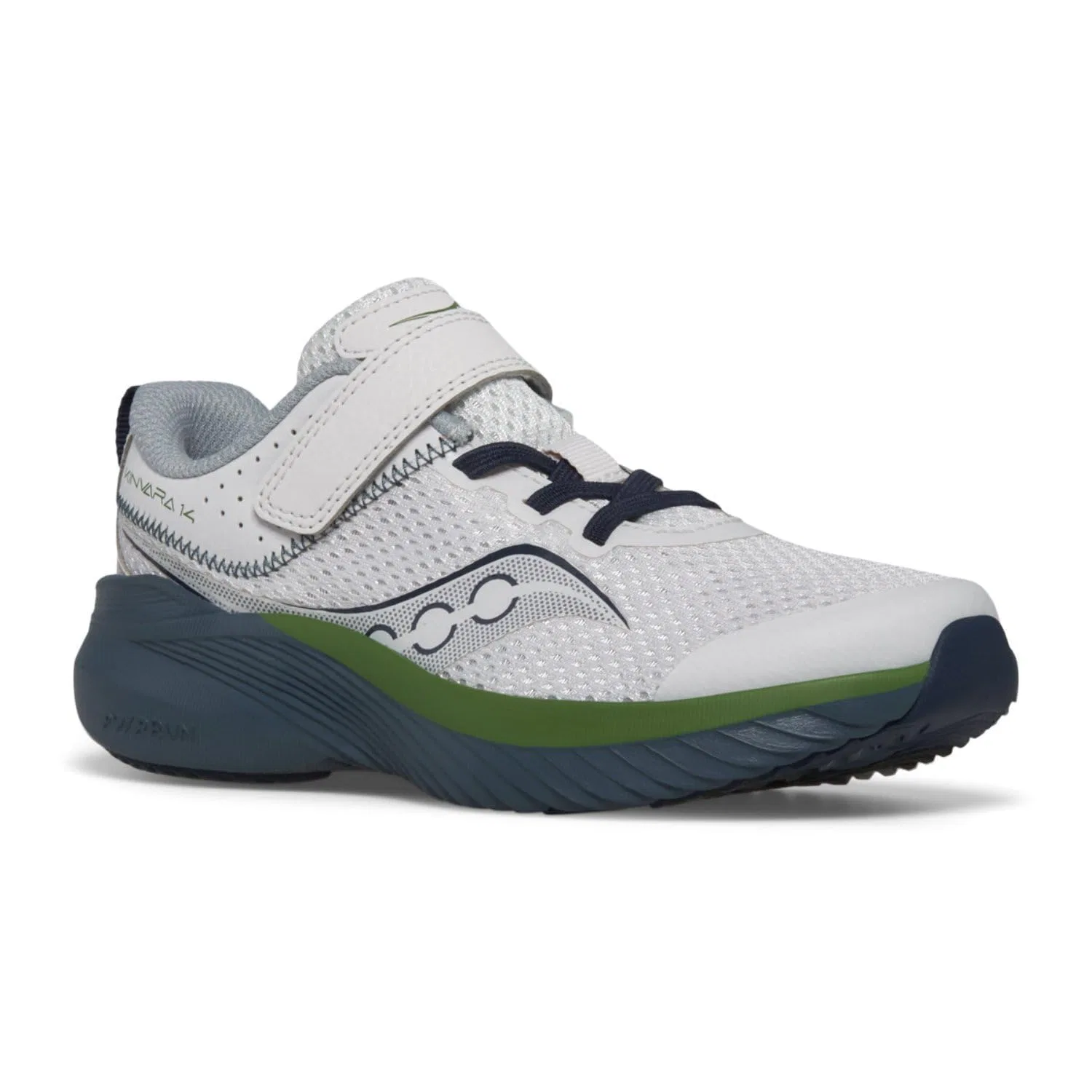 Детские кроссовки для мальчиков с альтернативной застежкой Kinvara 14 Alternative Closure Saucony, Coriandoli Neri