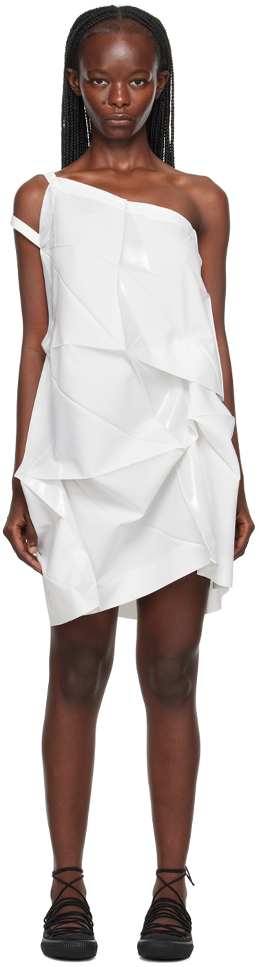 

Белое стандартное мини-платье 132 5. ISSEY MIYAKE