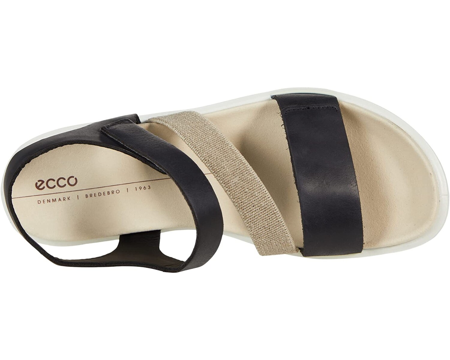 

Сандалии Flowt 2 Band Sandal ECCO, черный