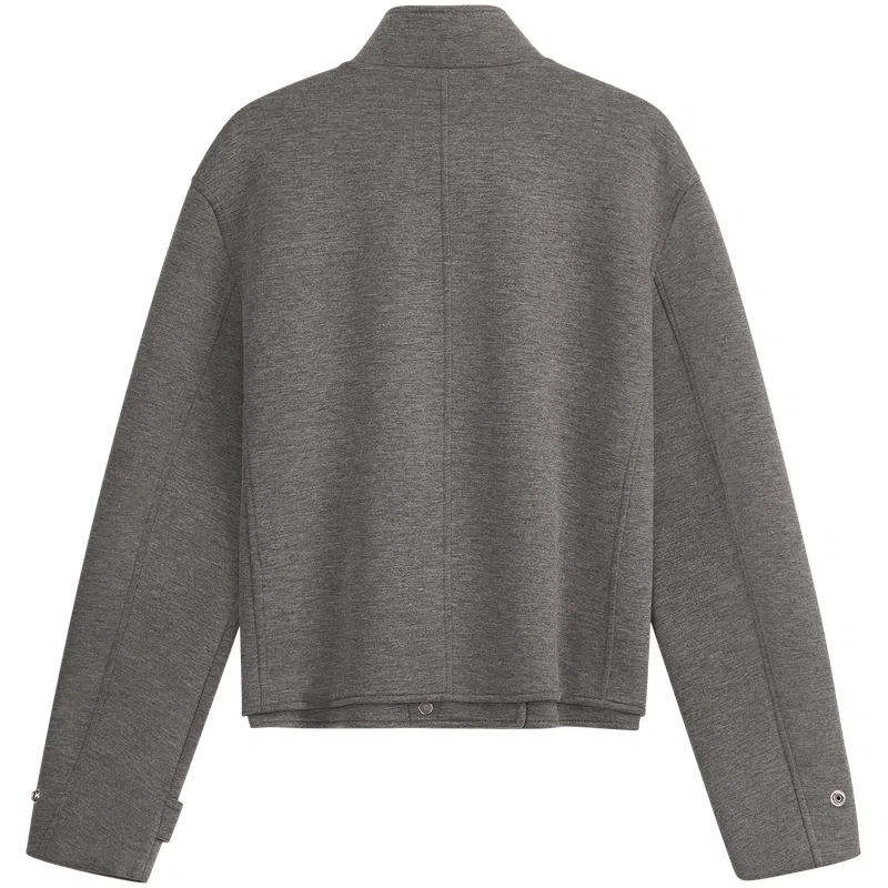 Женская куртка с воротником-стойкой P7E Hero Gray Calvin Klein, Hero Gray — фото 3