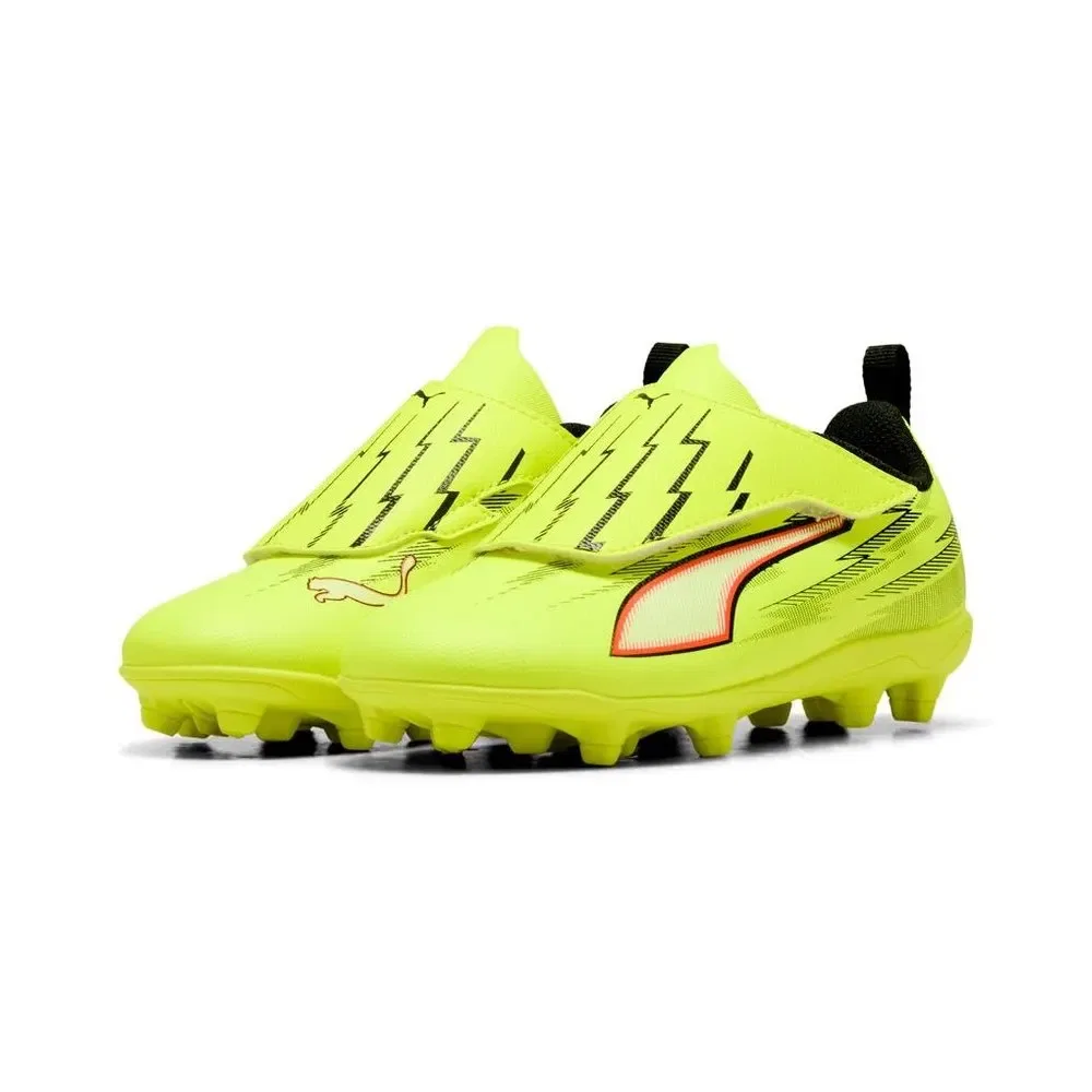 Футбольные бутсы детские Ultra 6 Play V FG-AG RB JR Puma, желтый