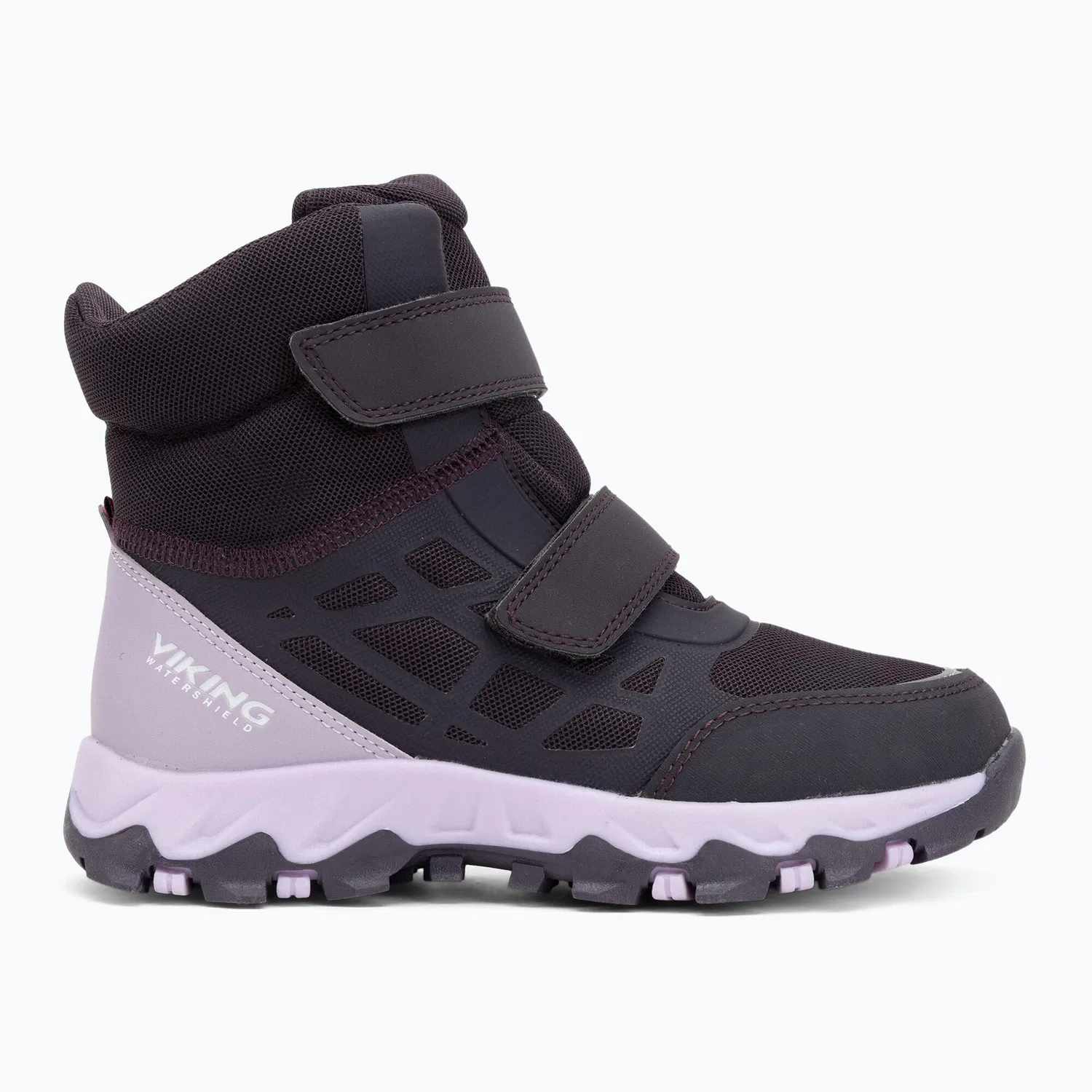 Детские утепленные водонепроницаемые ботинки Track Warm Waterproof 2V Viking, Violet — фото 2