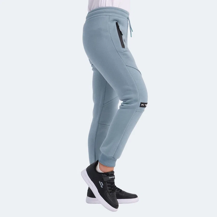 Детские спортивные брюки с логотипом Lamya Slazenger, Хаки — фото 4