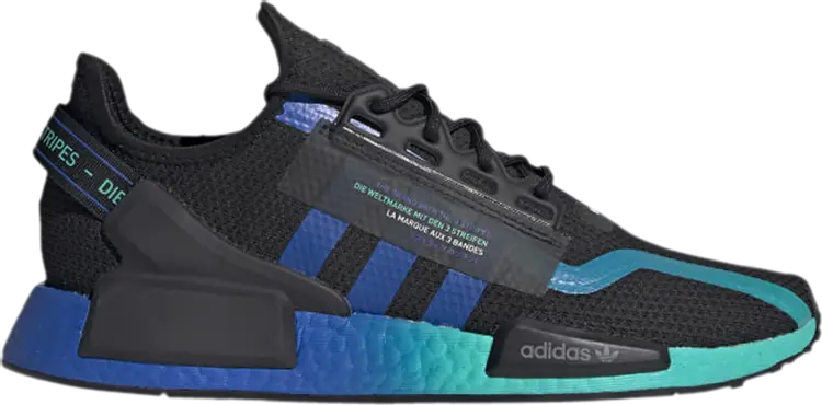 

Кроссовки Adidas NMD_R1 V2 'Aqua', черный