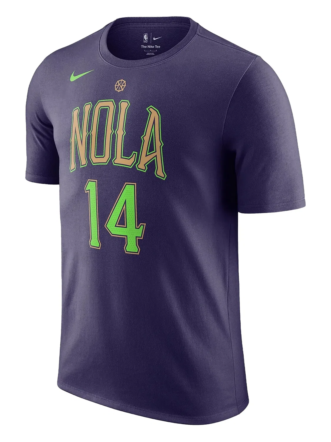 Футболка NBA Pelicans 24/25 City Ingram 'Edition N&N Nike, фиолетовый
