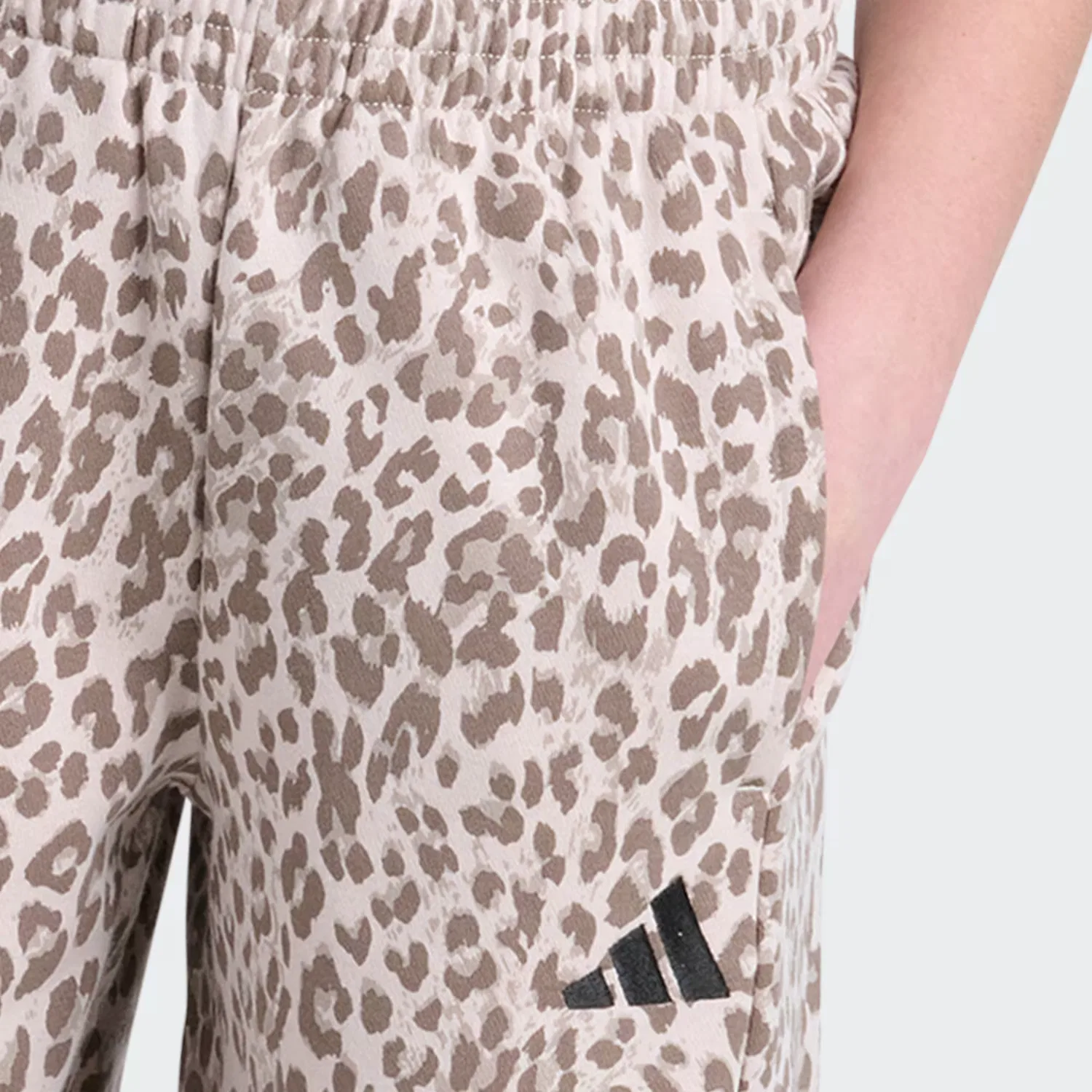 Детские брюки на резинке с принтом Adidas Sportswear, Crystal Linen — фото 3