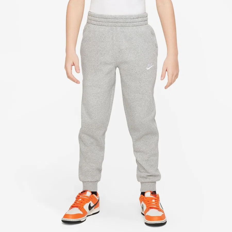 Зауженные брюки Nike Sportswear 'Club Fleece' серого цвета — фото 3