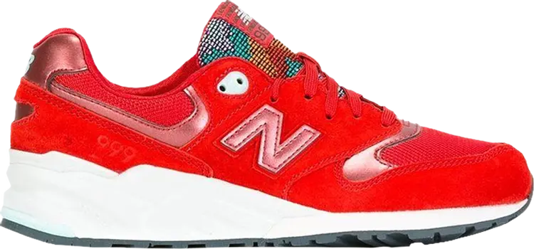 

Кроссовки New Balance Wmns 999 'Red', красный