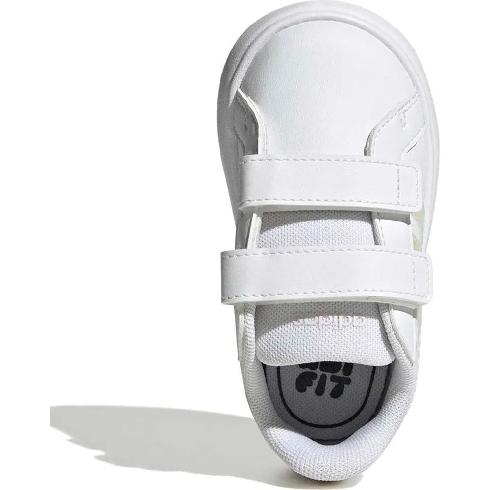 Детские кроссовки с регулируемыми ремешками Grand Court 3.0 Bubble adidas — фото 3