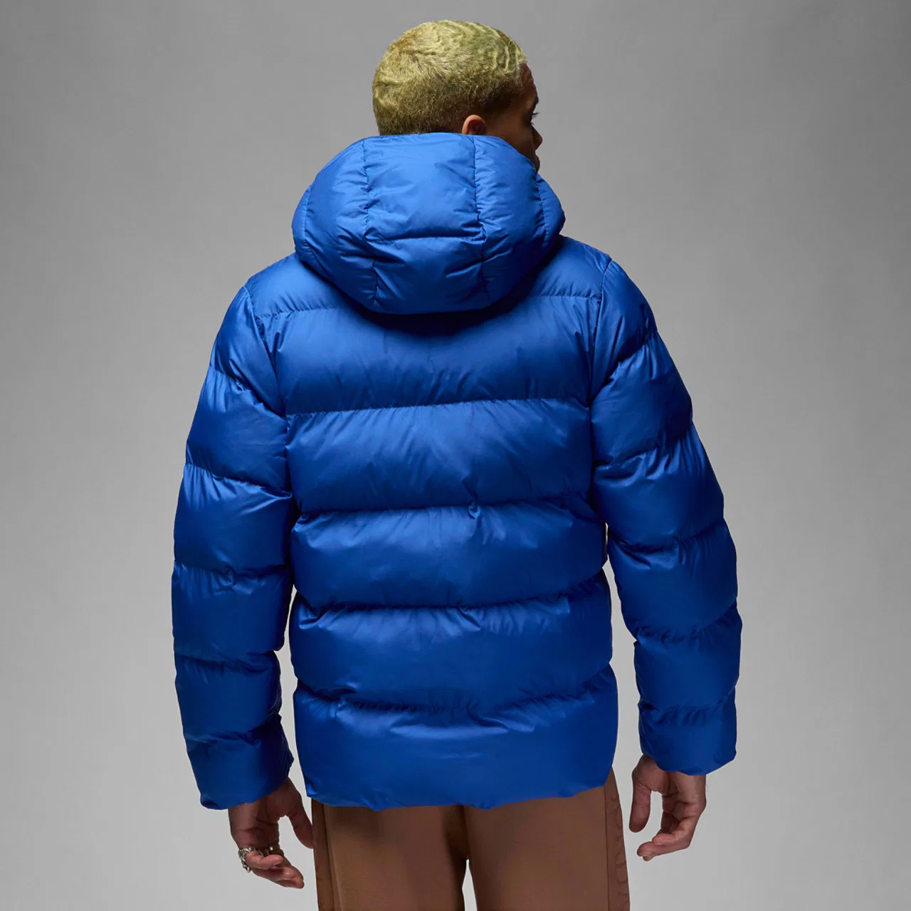 Мужская куртка-пуховик Brooklyn Puffer Jacket Jordan, синий/черный — фото 2