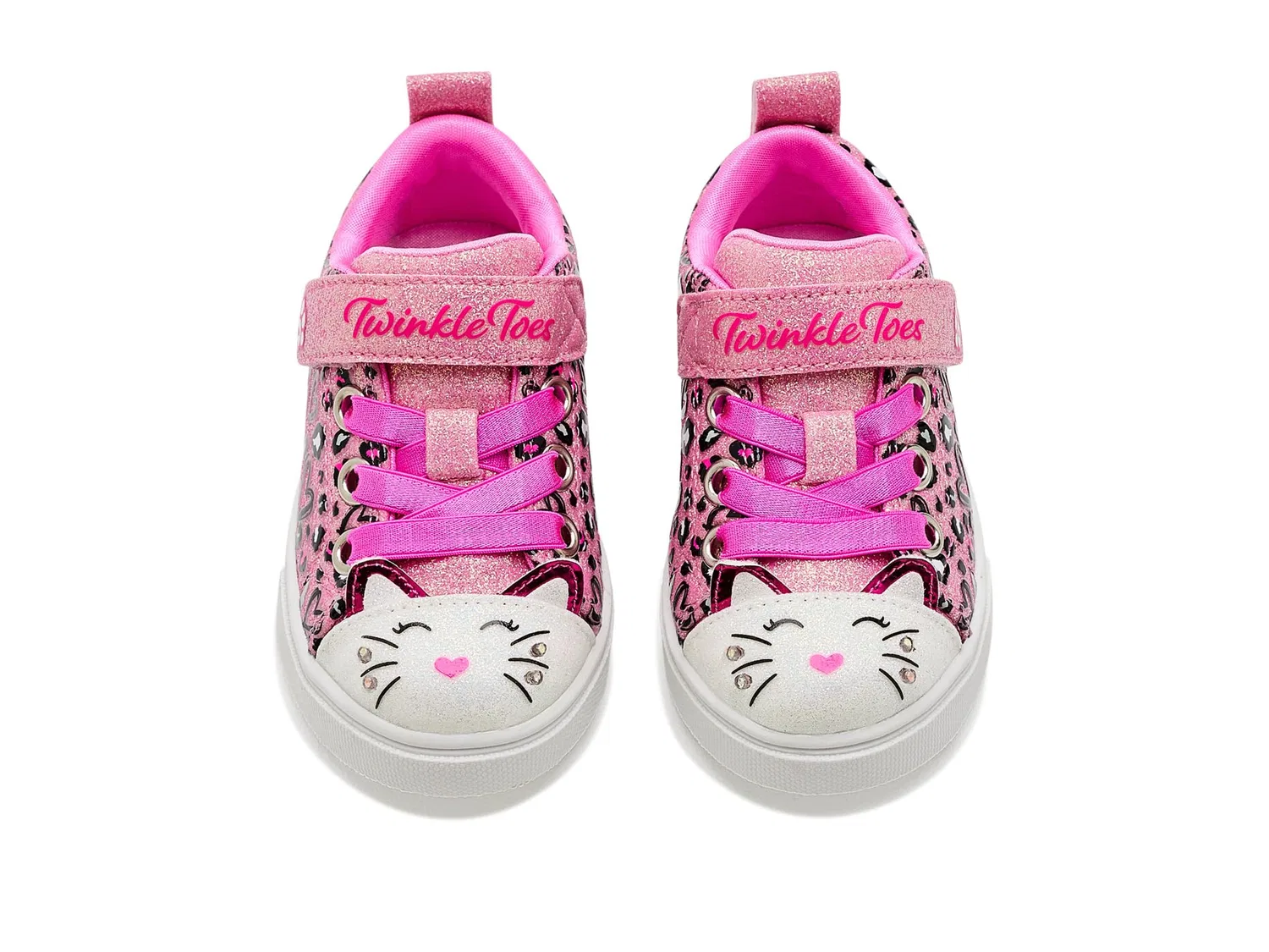 Кроссовки Twinkle Sparks, Lighted 314472N (для малышей) Skechers Kids, Light Pink/Multi — фото 3