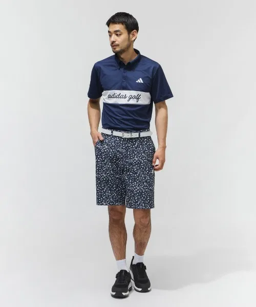 Мужские шорты с принтом Micro Floral Print Adidas, Navy — фото 3