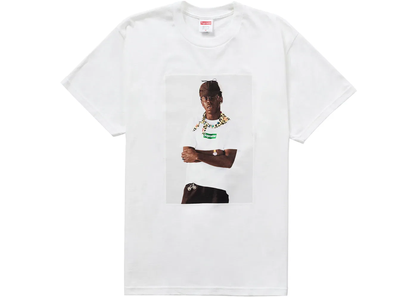 Мужская футболка с принтом Tyler, The Creator Supreme, White