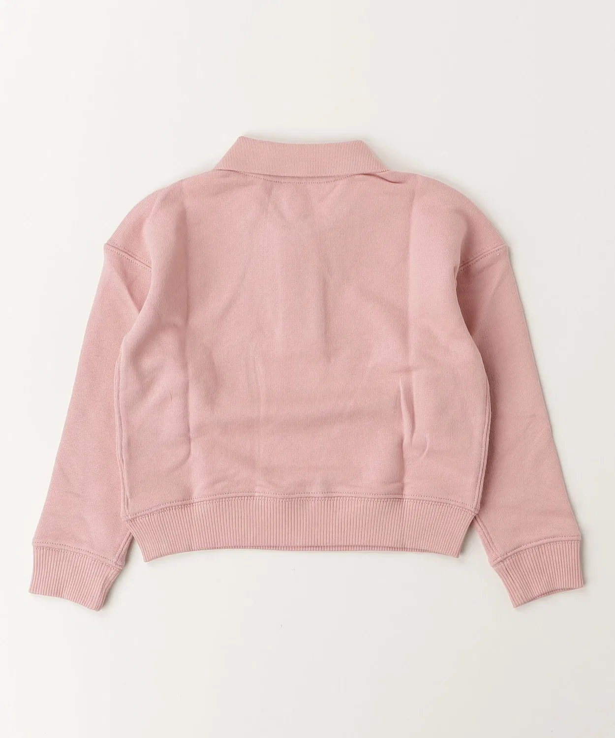 POLO RALPH LAUREN CHILDRENSWEAR Детский свитшот-поло с длинным рукавомс вышивкой Polo by Ralph Lauren, Pink — фото 4