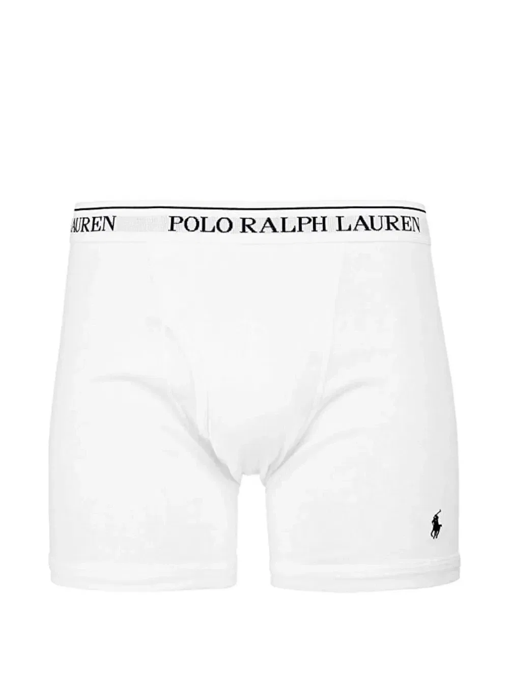 Боксеры с логотипом (набор из трех штук) Polo Ralph Lauren, белый — фото 2