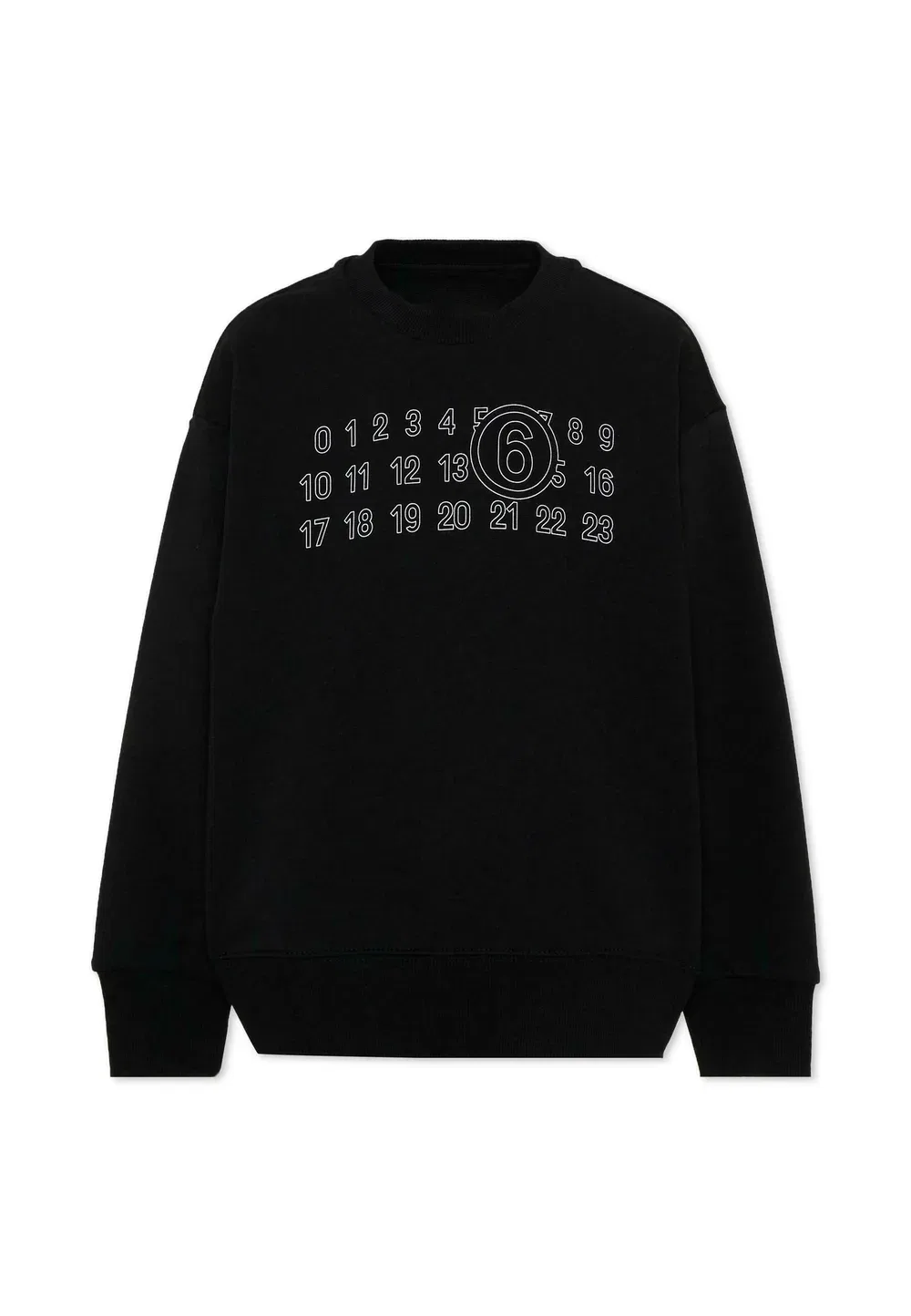 Толстовка Felpa унисекс Mm6 Maison Margiela, Black