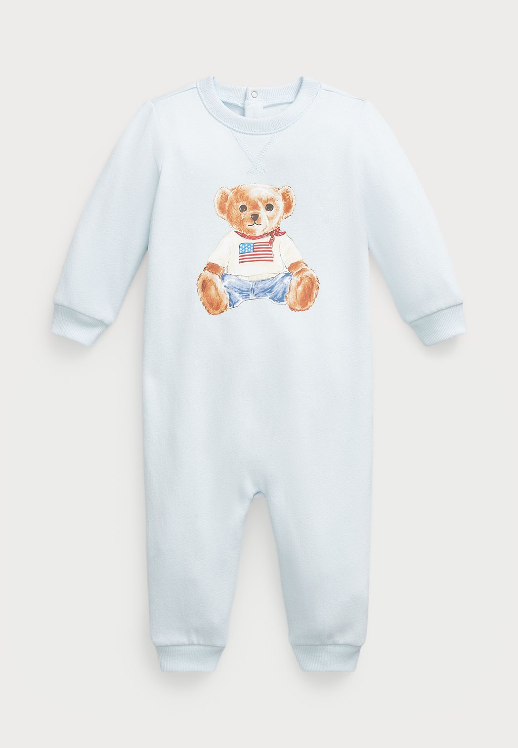 

Комбинезон NEWBORN ONE PIECE COVERALL Polo Ralph Lauren, светло-голубой