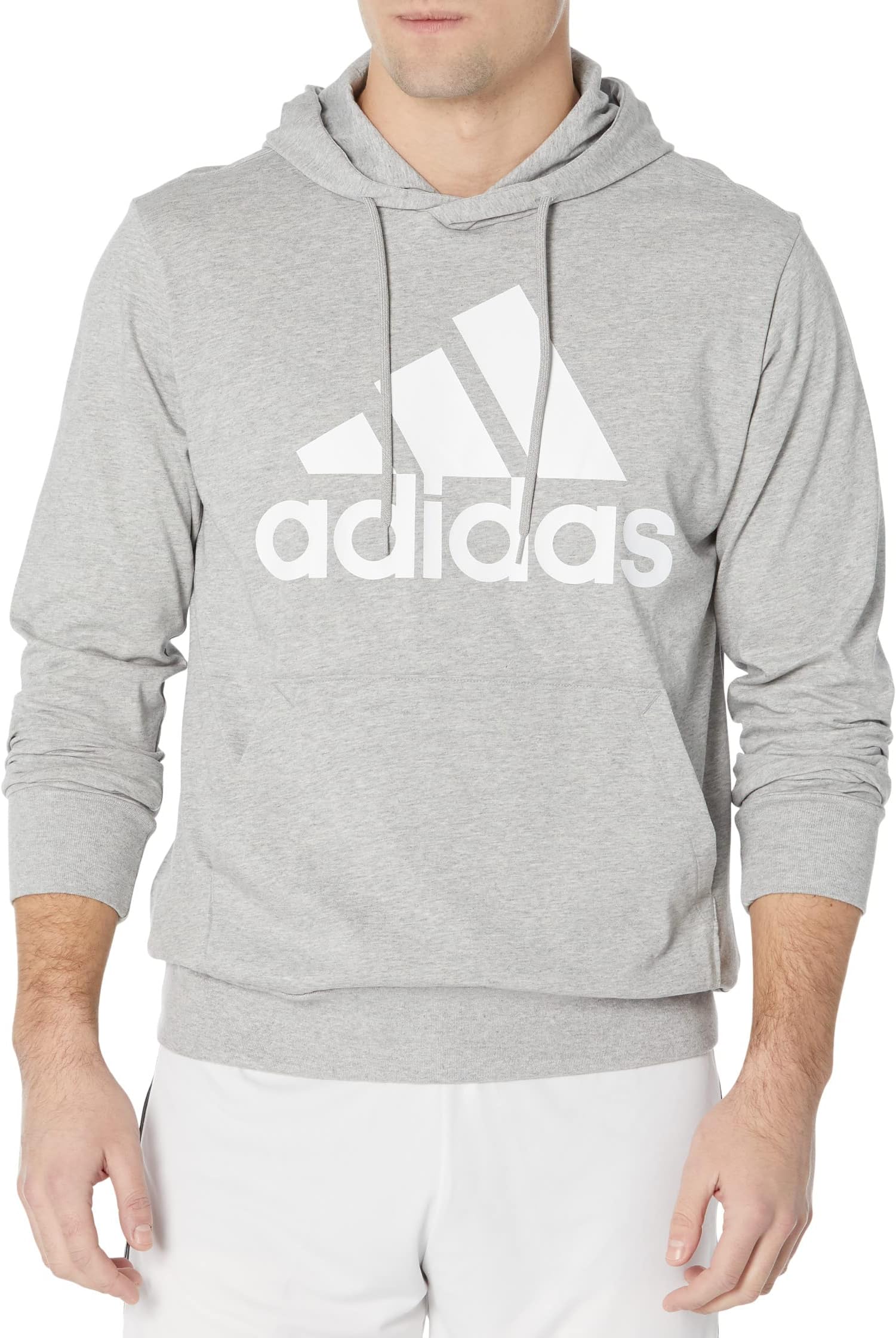 

Толстовка adidas Essentials Logo Hoodie, цвет Medium Grey Heather