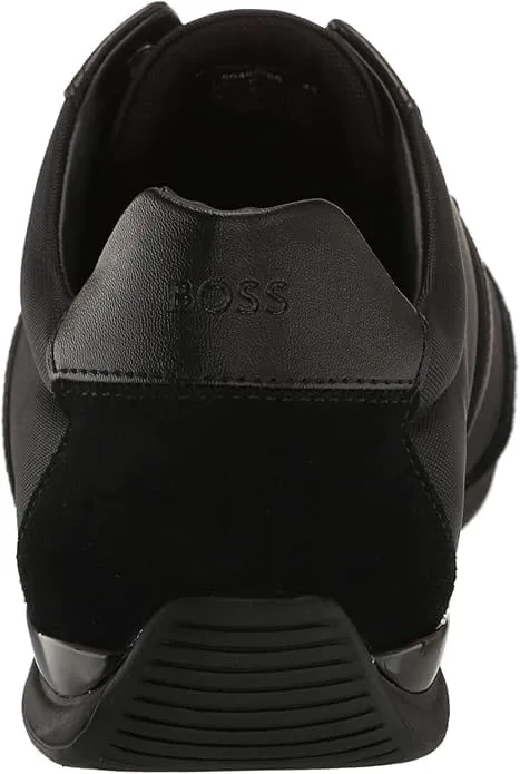 

Мужские кроссовки BOSS Saturn с низким профилем, черный
