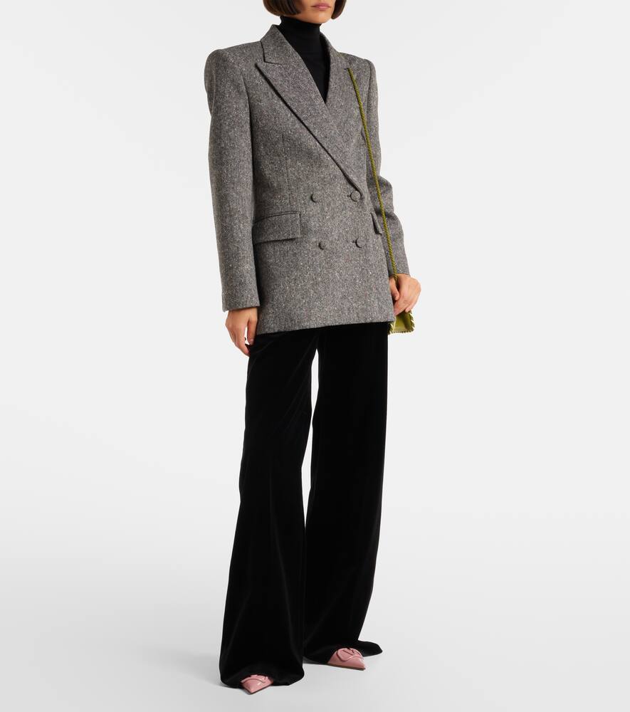 Туфли-лодочки VLogo из лаковой кожи на ремешке Valentino Garavani, Soft Pink — фото 3