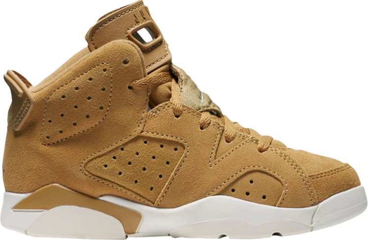 

Кроссовки Air Jordan 6 Retro PS Wheat, загар