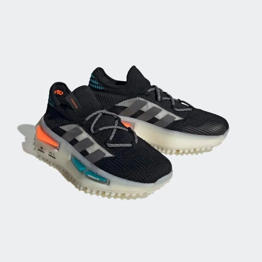 Детские кроссовки Nmd S1, Core Black/Grey Five/Off White — фото 4