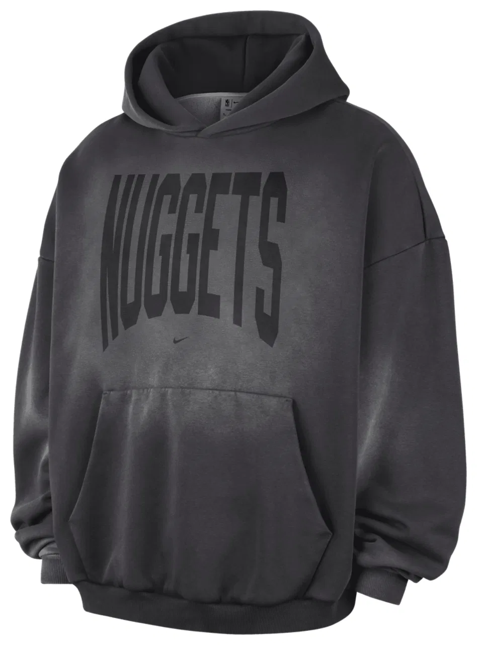 Мужское худи с технологией Therma-FIT Nuggets Wash Hoodie Nike, серый