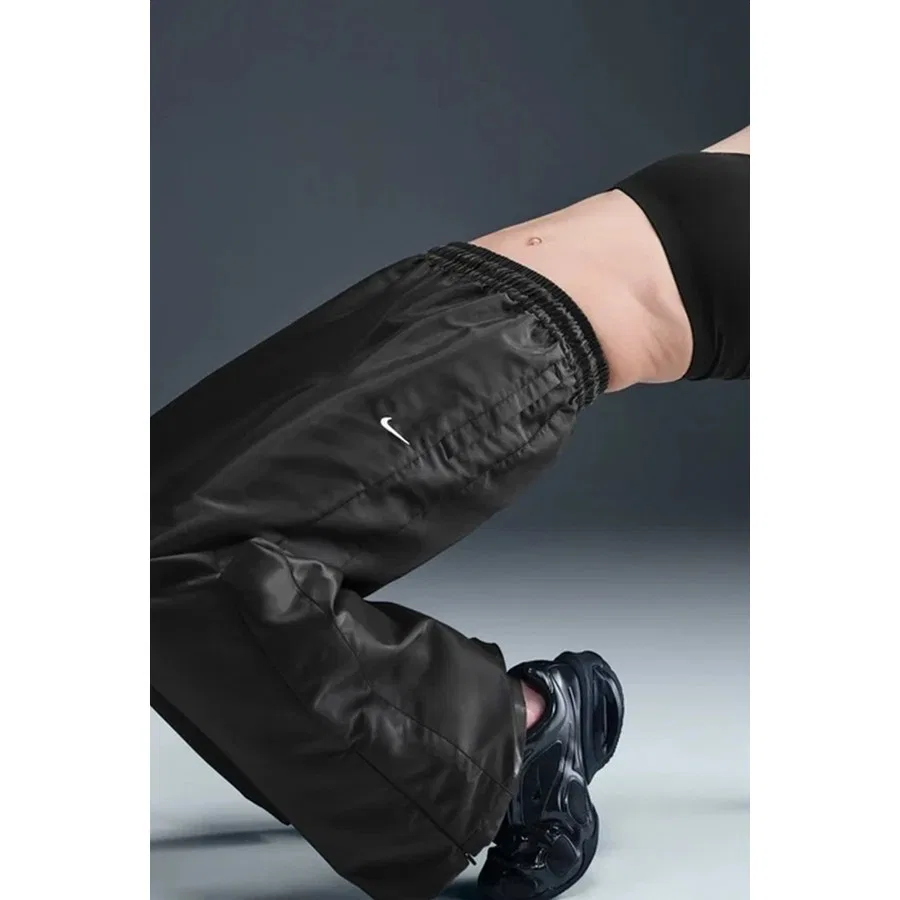 Спортивные брюки с длинным рукавом Nike Sportswear Windrunner, Черный — фото 3