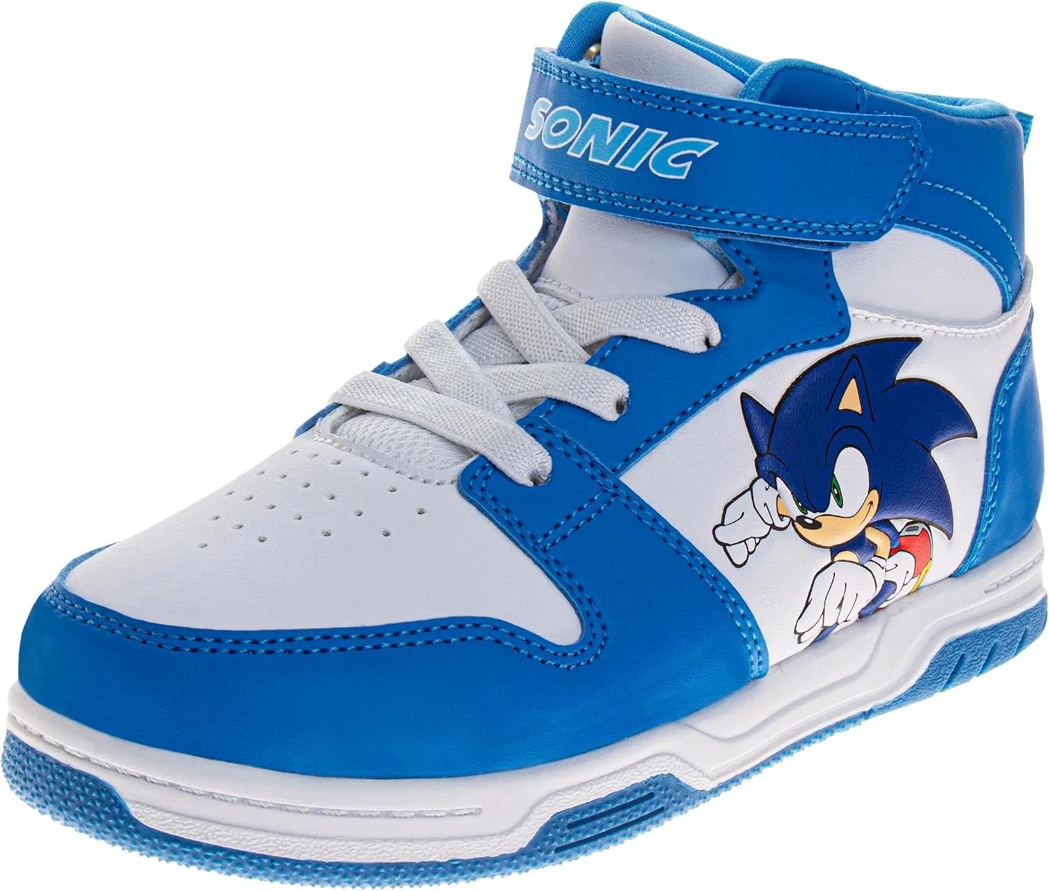 Детские кроссовки для мальчиков с принтом Sonic The Hedgehog Josmo, Blue White