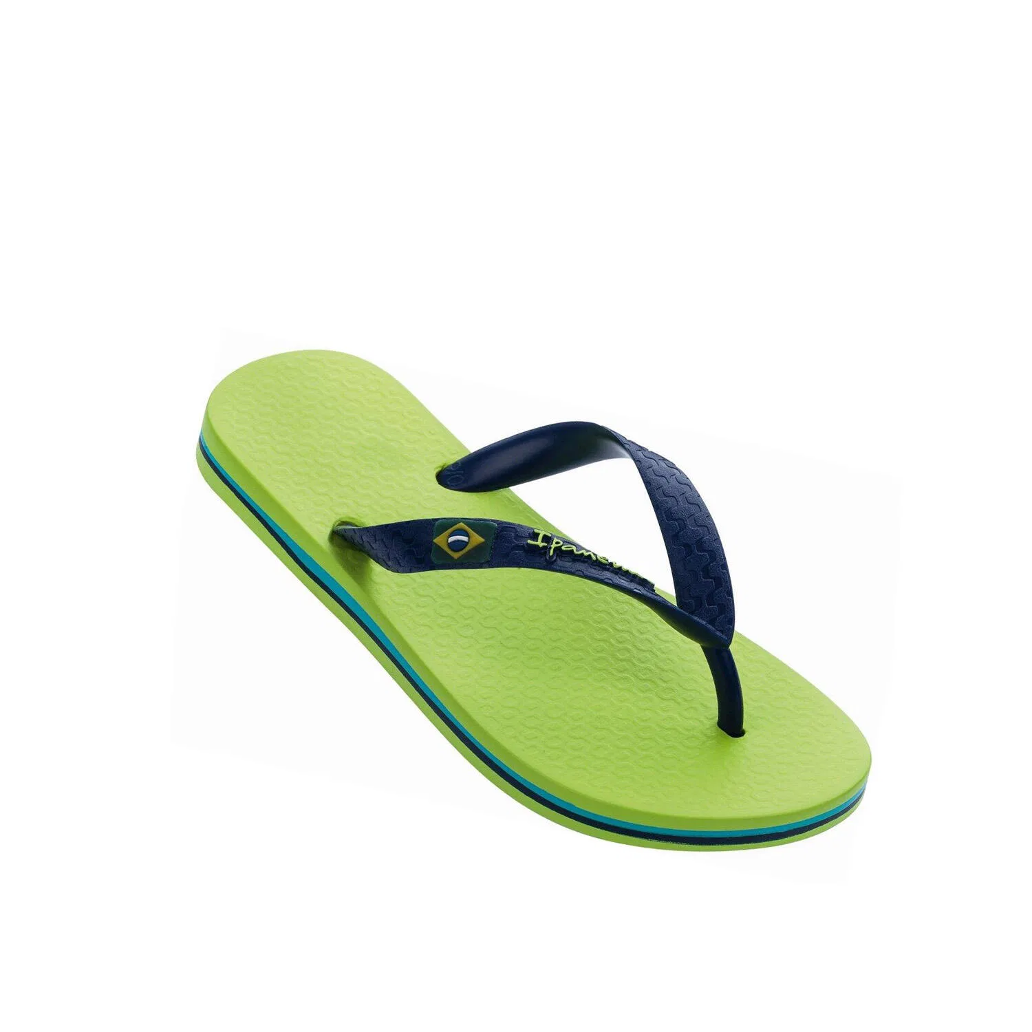 Детские шлепанцы с принтом Ipanema Clas Brasil Ii Ipanema, Green Blue