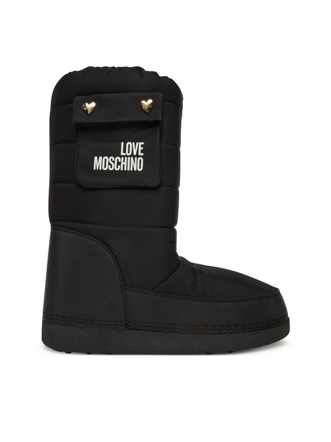 Зимние сапоги JA24452G0NISL000 Love Moschino, черный