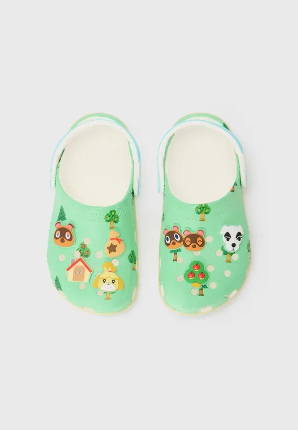 Классические унисекс сабо из Animal Crossing Crocs, мультиколор