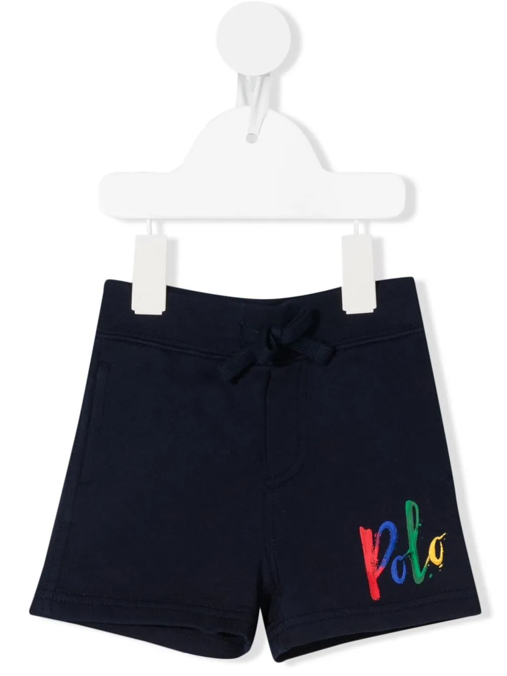 

Шорты с кулиской и логотипом POLO RALPH LAUREN KIDS, синий