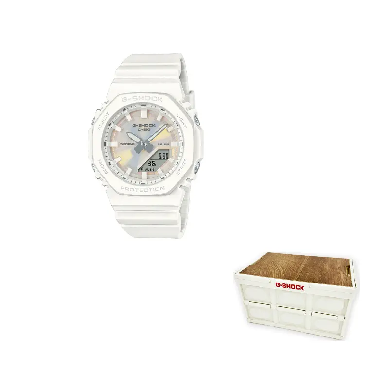 

CASIO Часы GMA P2100 Collection Quartz Movement Resin Strap Watch Women's Watch Purple Watch Dial