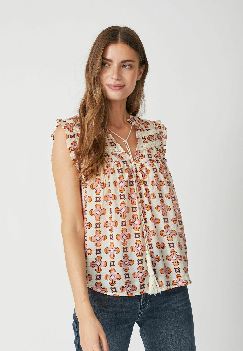

Топ EgyptCC - Blouse Co'couture, белый
