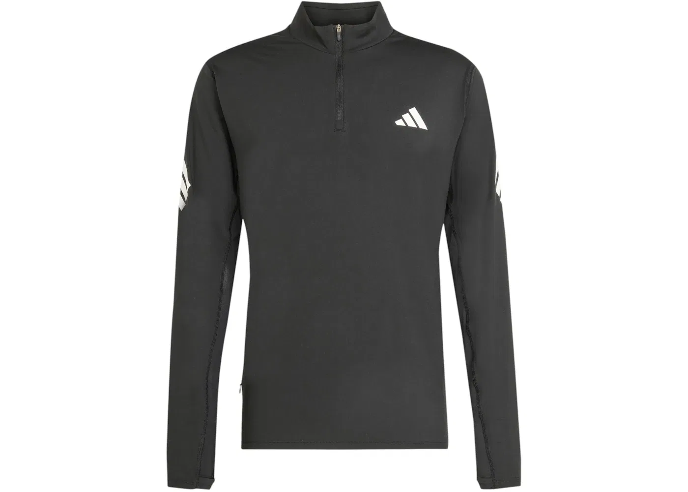Мужская футболка с длинным рукавом Adidas Adi365 Iconic 1/Zip Top, Black