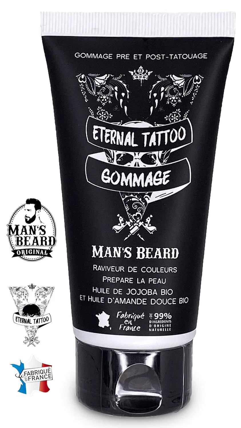 Скраб для тела Man's Beard Eternal Tattoo Scrub, 80 г
