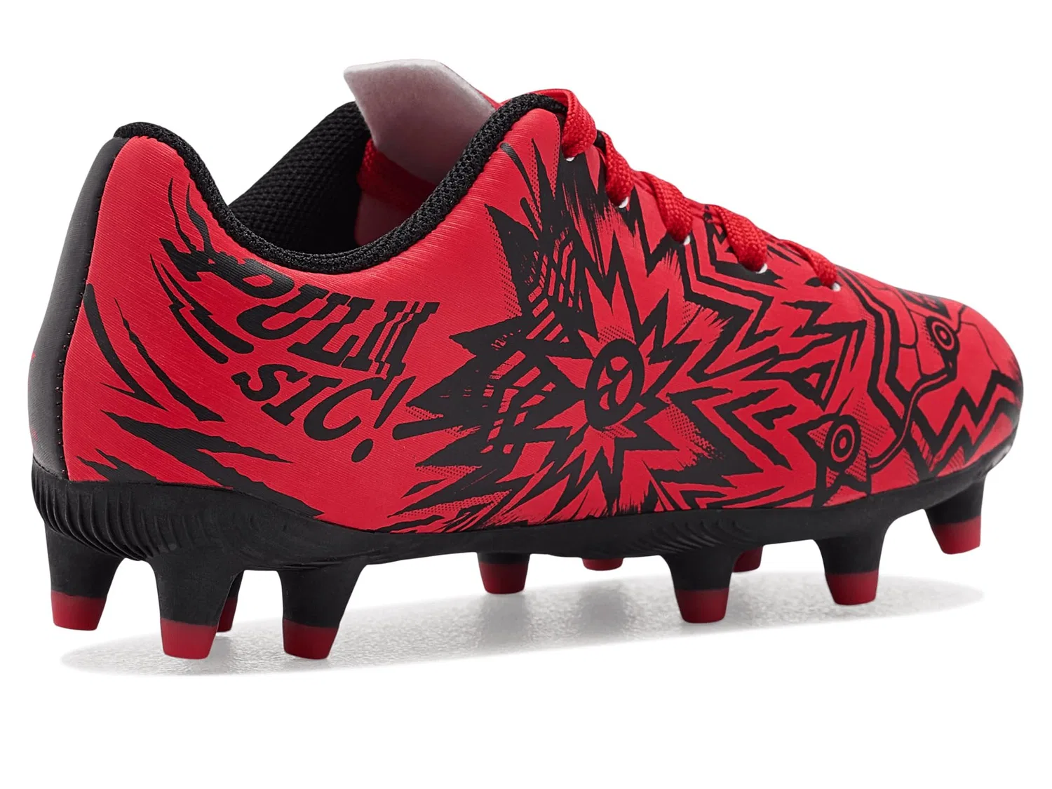 Бутсы Tacto II Christian Pulisic Firm, Artificial Ground Soccer Cleats (для малышей, маленьких и больших детей) Puma Kids, Puma Red/Puma Black — фото 4