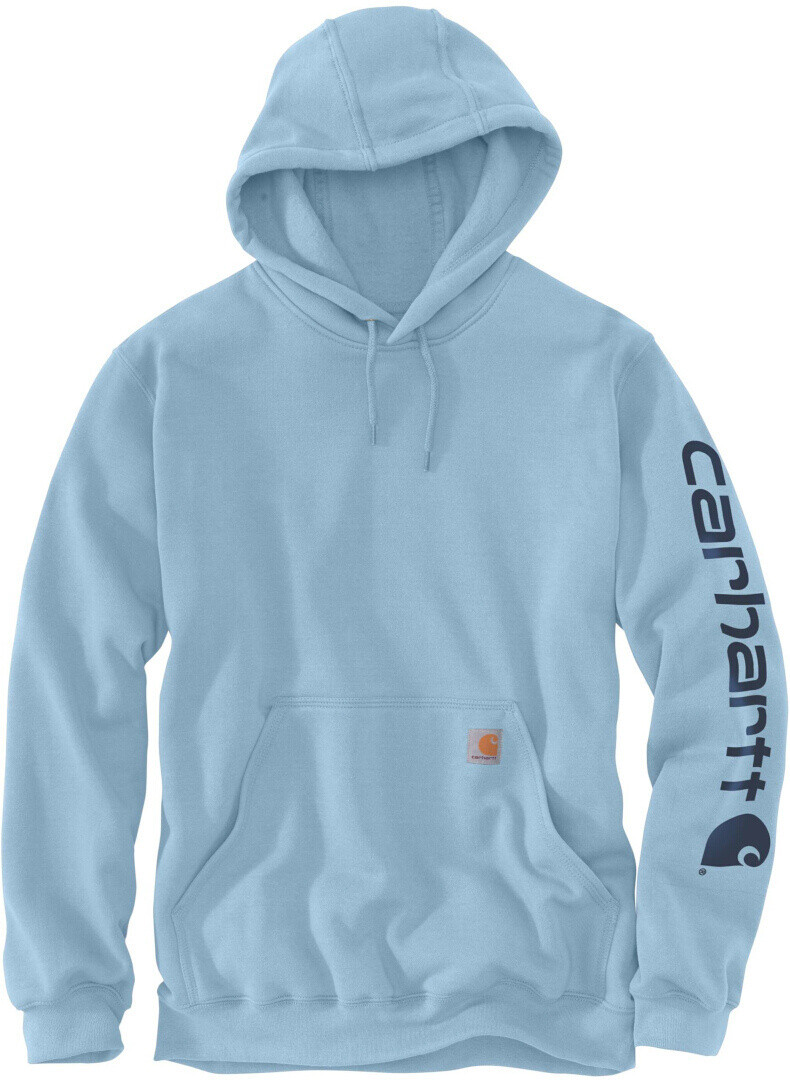 

Толстовка Carhartt Midweight Sleeve Logo, светло-синий