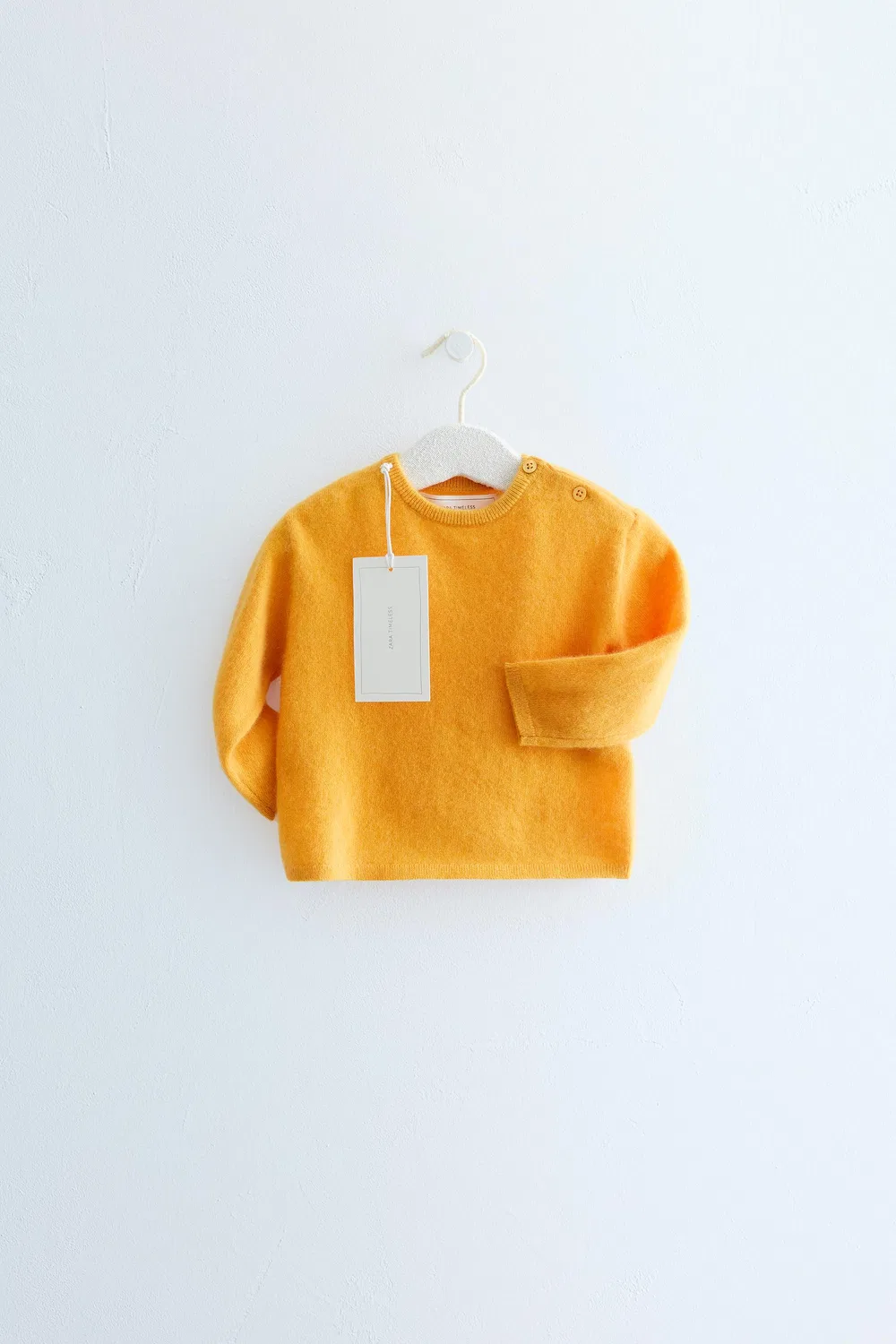 ZARA TIMELESS - Свитер из 100% кашмира, Yellow
