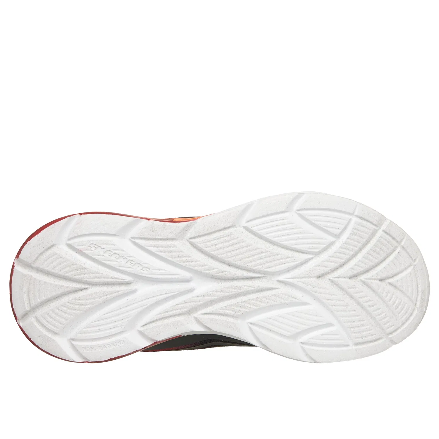 Детские кроссовки со световой функцией Skechers Flex-Glow Ultra, Gray-Orange — фото 3