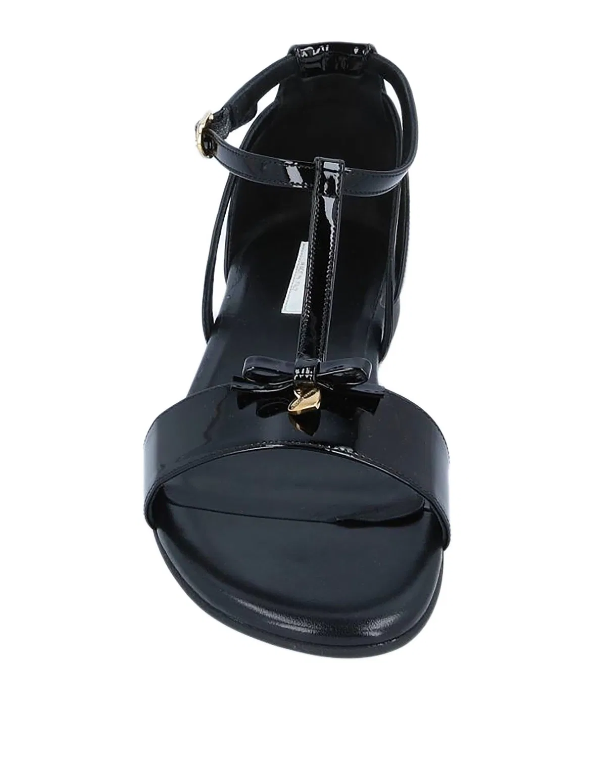 Босоножки-слингбэк с бантом Dolce&Gabbana, черный — фото 4