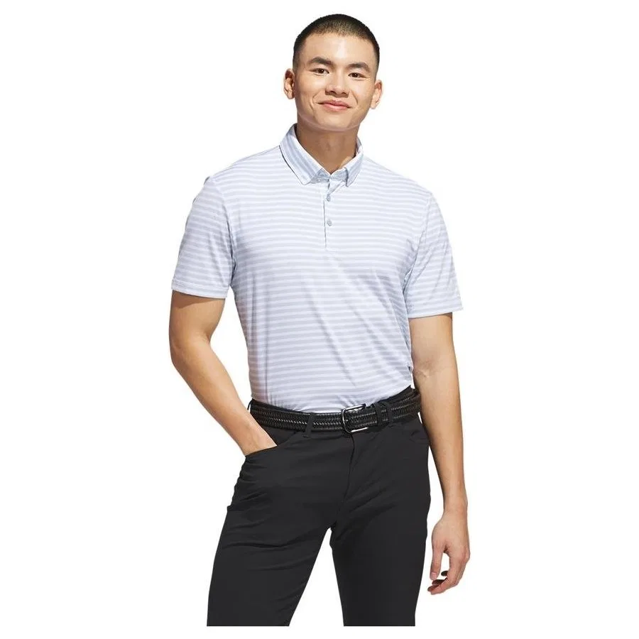 Мужское поло с принтом ULT STRIPE POLO adidas, Синий