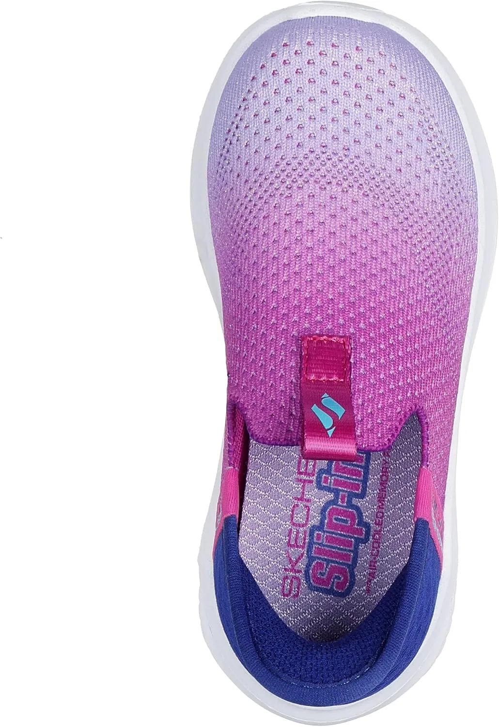 Детские кроссовки для девочек Ultra Flex 3.0 Skechers, Navy/Purple — фото 2