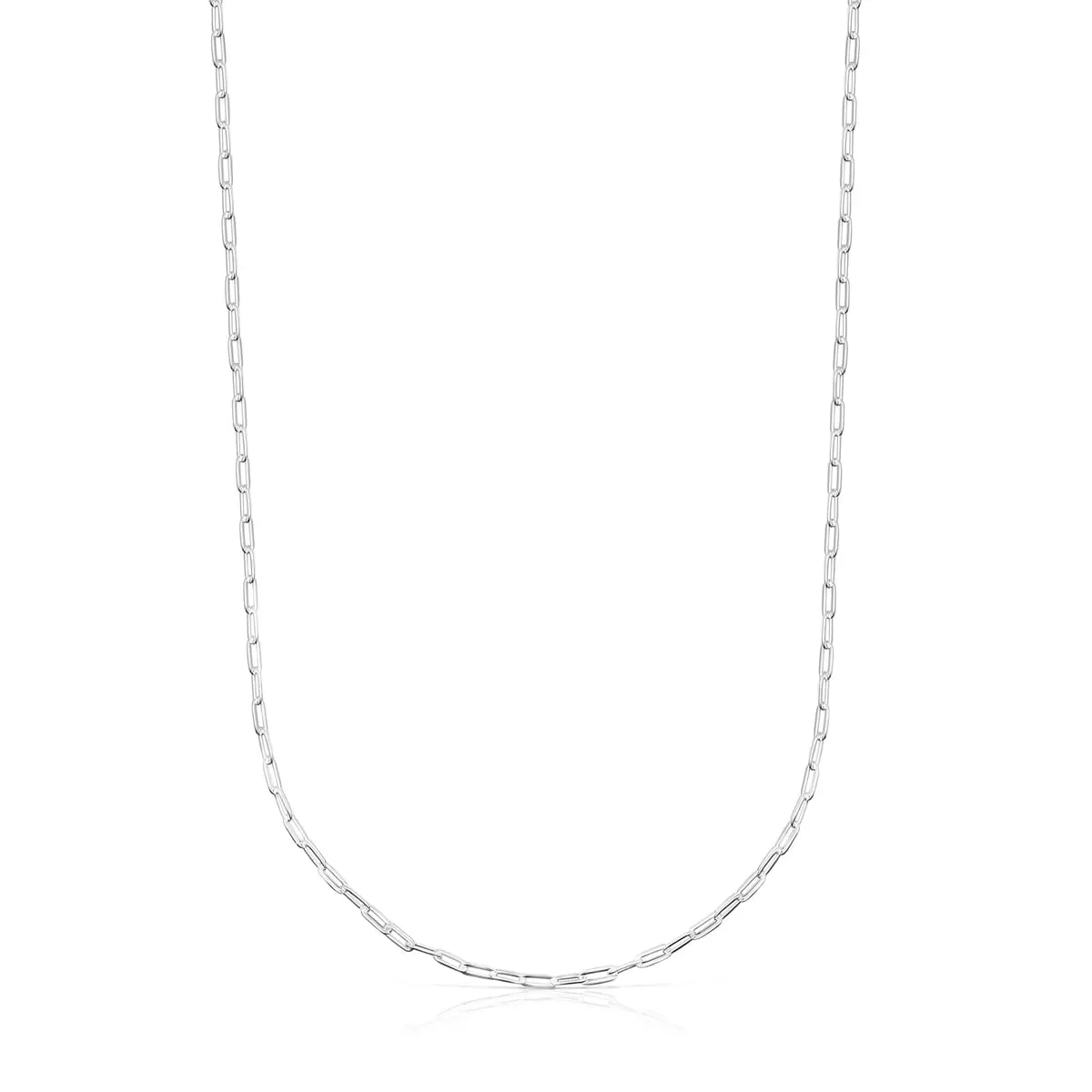 

Колье Tous Chain With Oval Rings 95cm, серебро