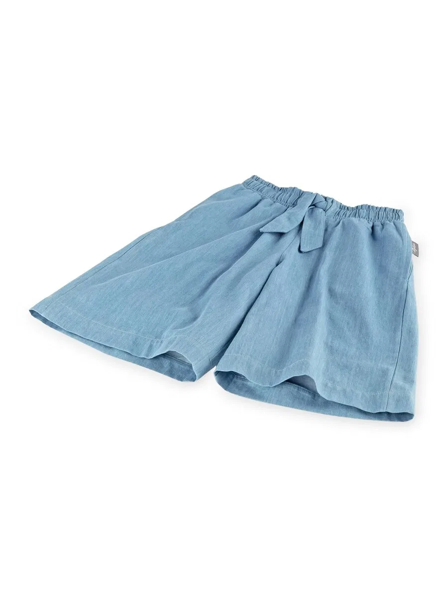 Джинсы SIGIKID Regular Jeans 'Jeansbermuda Jeans Hose, kurz' светло-голубого цвета — фото 2
