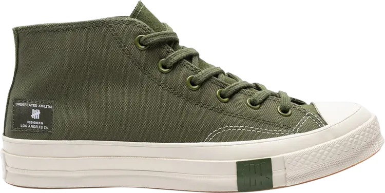 

Кроссовки Converse Undefeated x Chuck 70 Mid Chive Parchment, зеленый