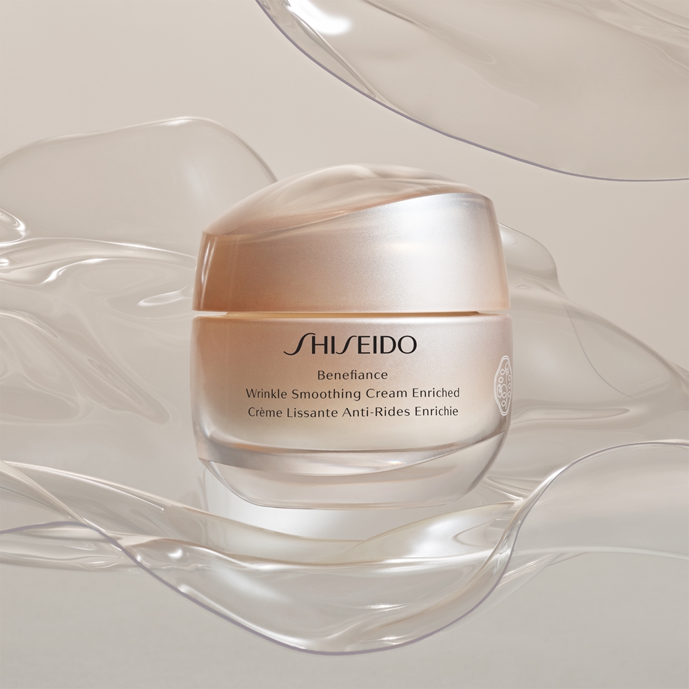 Крем для лица SPF SHISEIDO Benefiance для разглаживания морщин, обогащенный дневным и ночным кремом для сухой — фото 4
