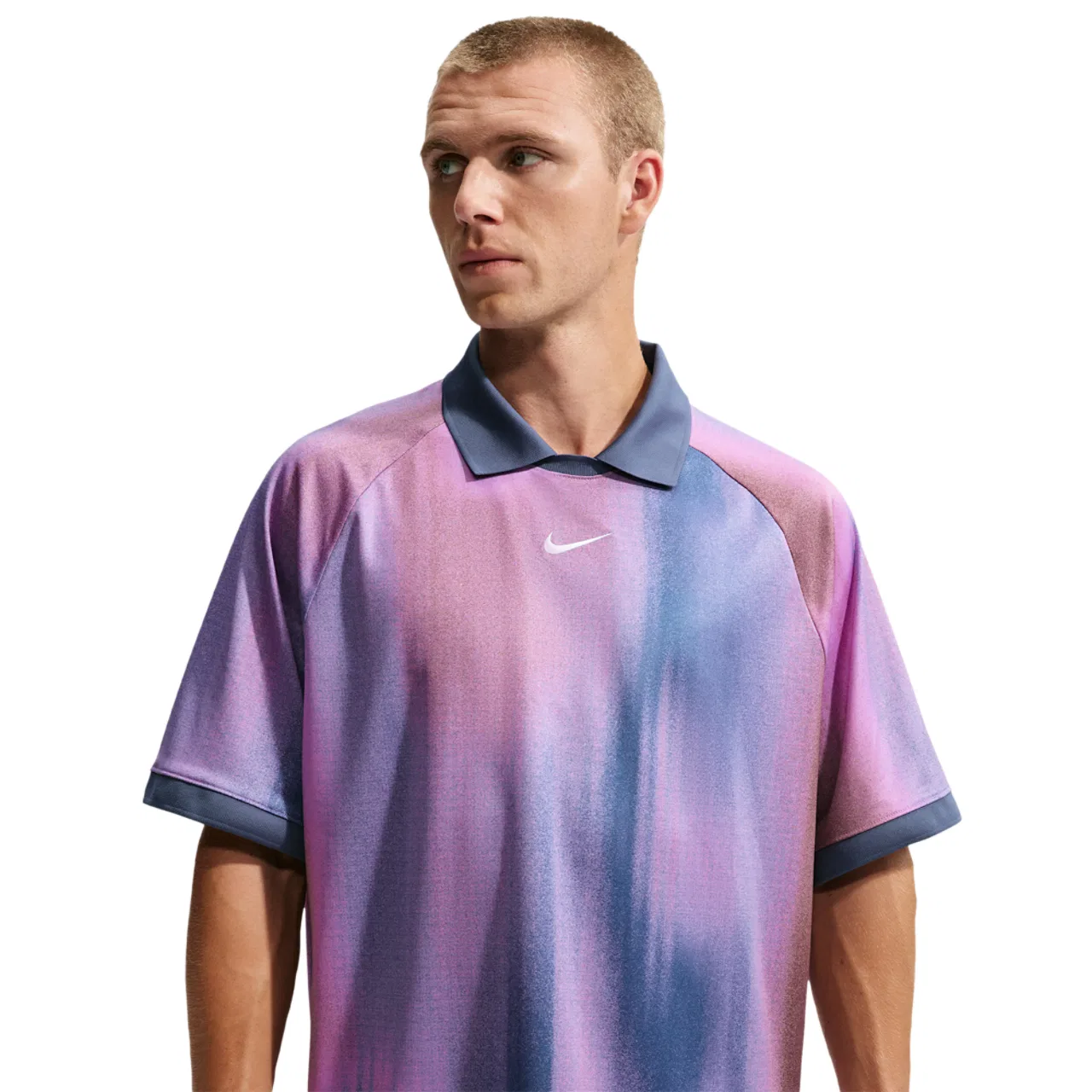 Мужская футболка Dri-Fit Jacquard Jersey Nike, цвет Lt Magenta